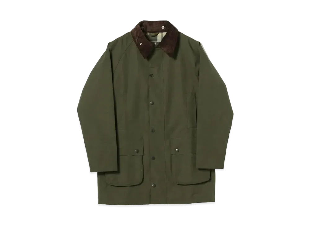 Barbour x BEAMS F Gamefair 2 Layer Coat "Sage"