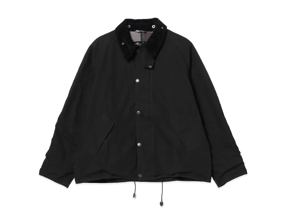 Barbour x BEAMS F Transport Washed Jacket "Black"