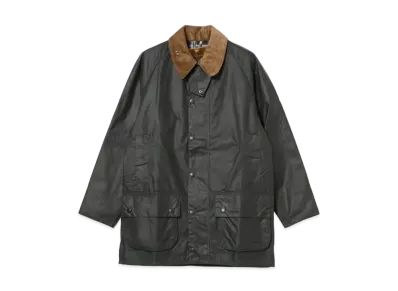 Barbour x BEAMS F Beaufort Oiled Jacket "Sage"