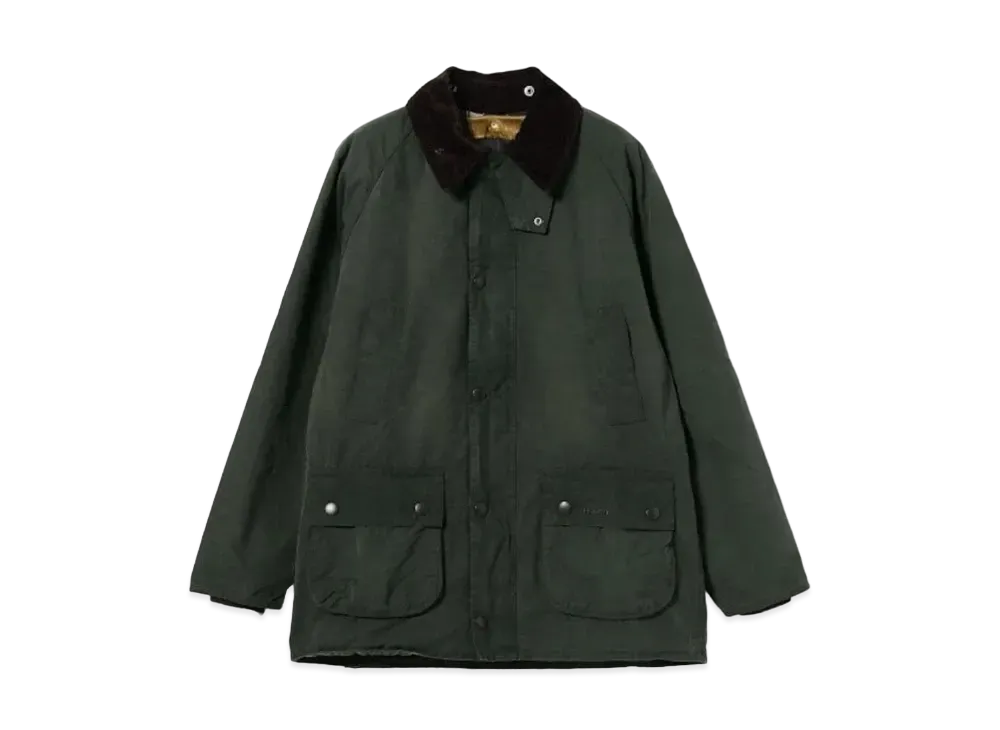 Barbour x BEAMS F Bedale Classic Fit Washed Jacket "Olive"