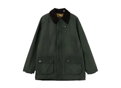 Barbour x BEAMS F Bedale Classic Fit Washed Jacket "Olive"