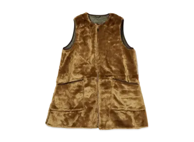 Barbour x BEAMS BOY Liner Vest New "Beige"