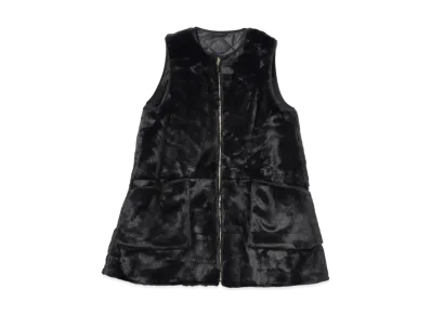 Barbour x BEAMS BOY Liner Vest New "Black"