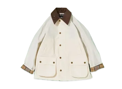 Barbour x FREAK'S STORE Bedale OS Sleeve Nylon "Off White"
