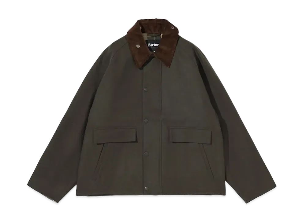 Barbour x FREAK'S STORE Borrowdale Wool "Olive"
