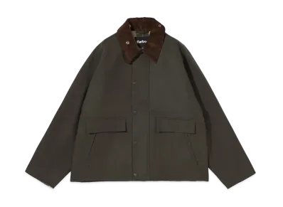 Barbour x FREAK'S STORE Borrowdale Wool "Olive"