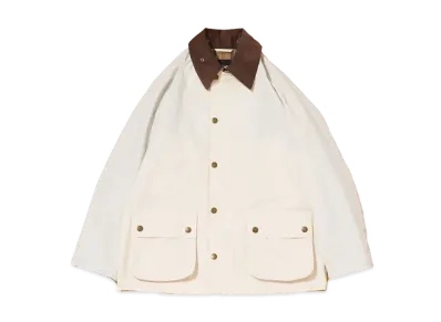 Barbour Classic Bedale OS Sleeve Nylon "Off White"