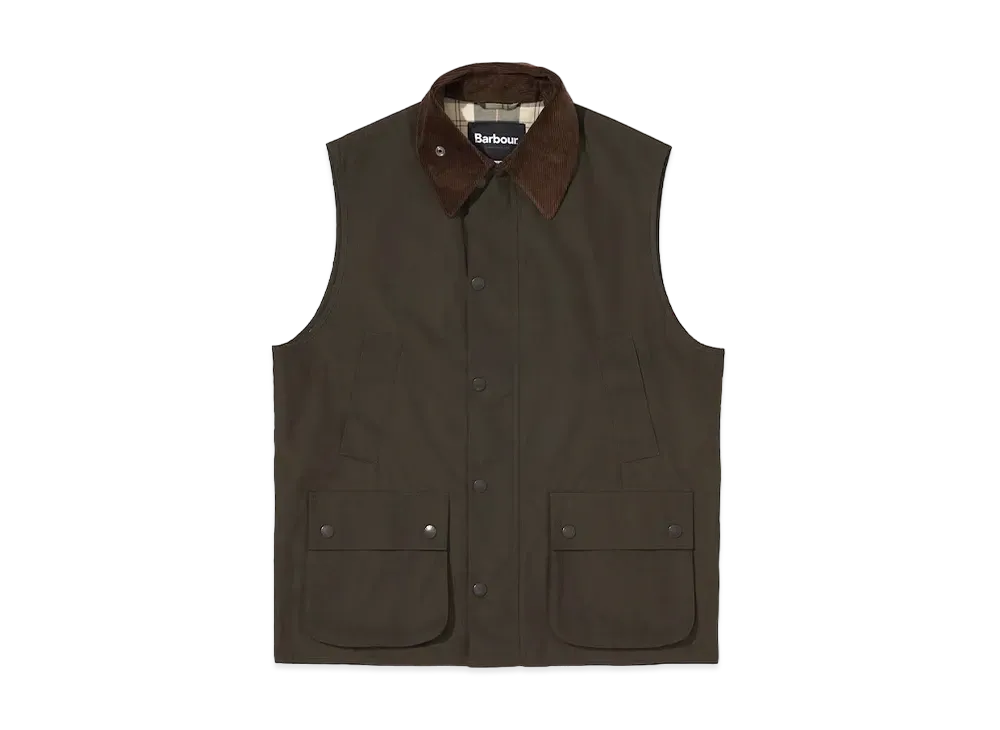 Barbour x FREAK'S STORE Bedale Vest "Olive"