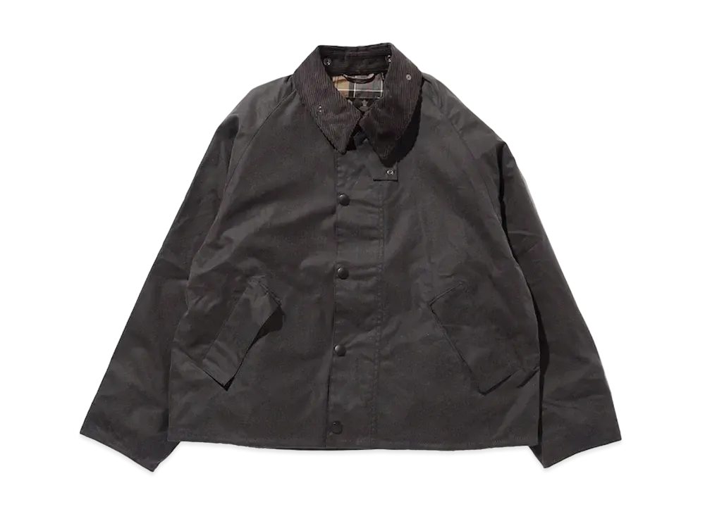 Barbour OS Transport Wax Jackt "Gray"