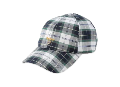 Barbour Oxbridge Tartan Sports Cap "Navy"