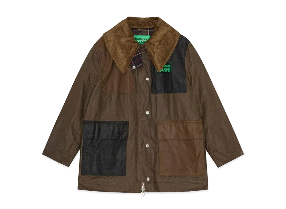 Barbour x GANNI Wax Duffel "Brown"