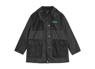 Barbour x GANNI Wax Duffel "Black"