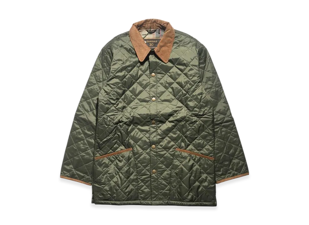 Barbour Liddesdale Quilted Jacket 30th Anniversary Model "Olive"