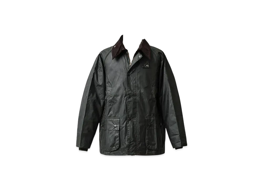 Barbour Bedale Jacket In Waxed Cotton "Sage"