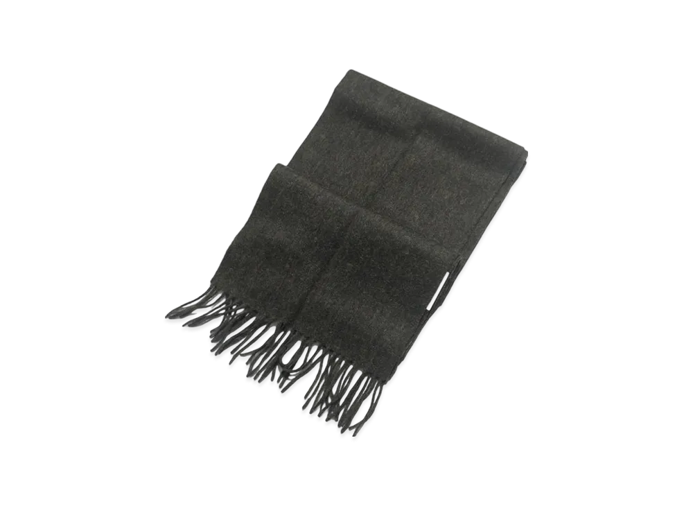 Barbour Plain Lambswool Scarf Solid "Seaweed"
