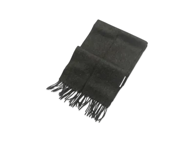 Barbour Plain Lambswool Scarf Solid "Seaweed"