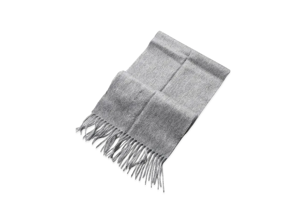 Barbour Plain Lambswool Scarf Solid "Light Grey Marl"