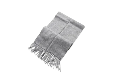 Barbour Plain Lambswool Scarf Solid "Light Grey Marl"