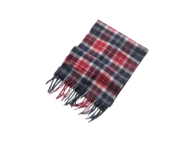 Barbour Tartan Lambswool Scarf Check "Cranberry Tartan"