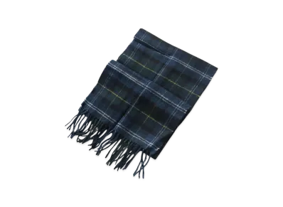 Barbour Tartan Lambswool Scarf Check "Seaweed"