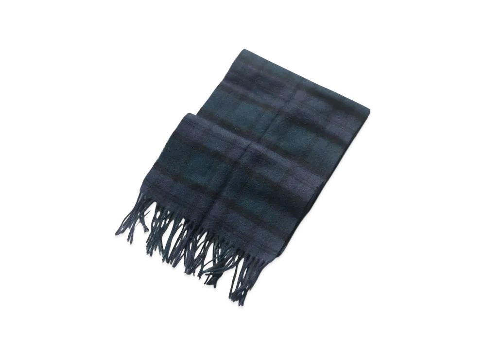 Barbour Tartan Lambswool Scarf Check "Black Watch"