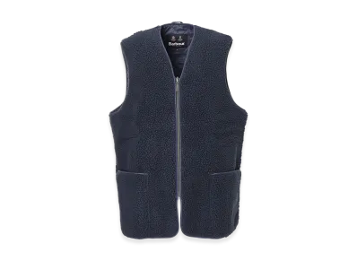 Barbour Berber Reversible Liner Vest "Navy"