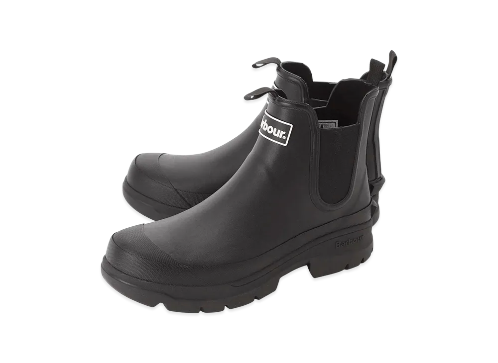 Barbour Nimbus Rain Boots, Size 10 "Black"