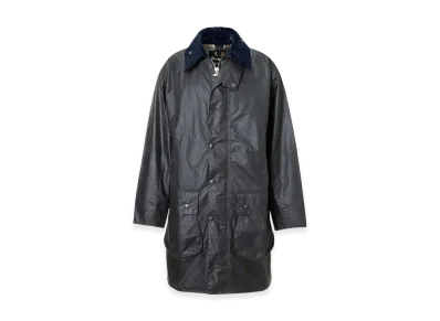 Barbour Border Wax Jacket "Navy"