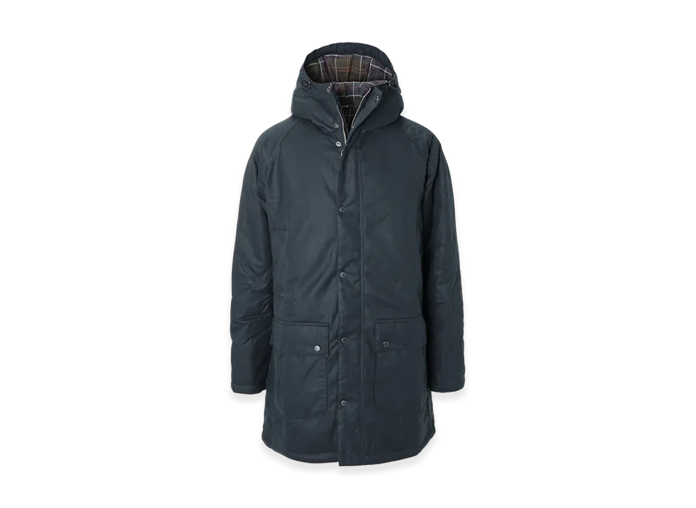 Barbour Wax Parka Jacket "Navy"