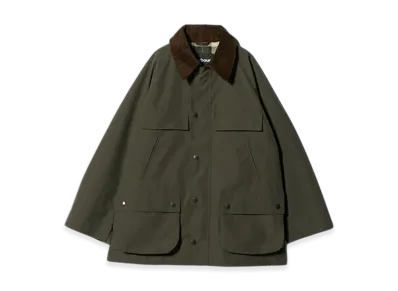 Barbour x BRIEFING x UNITED ARROWS Bedale / Stand Collar Blouson "Olive"
