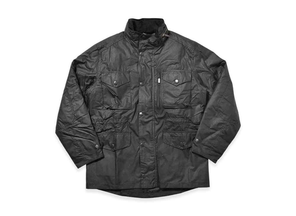 Barbour Sapper Wax Jacket "Black"