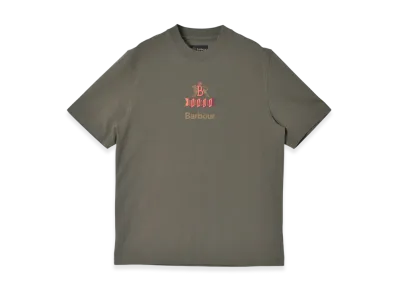 Barbour Bxb Arc Relax T-Shirt "Uniform Green"