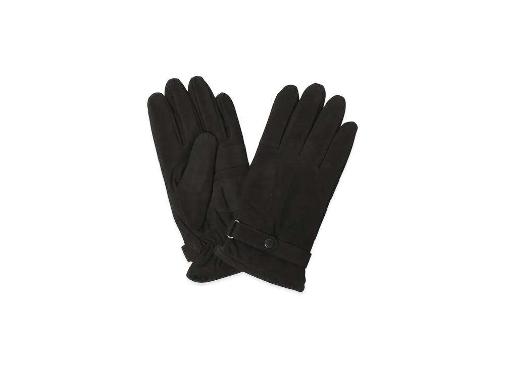 Barbour Leather Thinsulate Glv "Black"