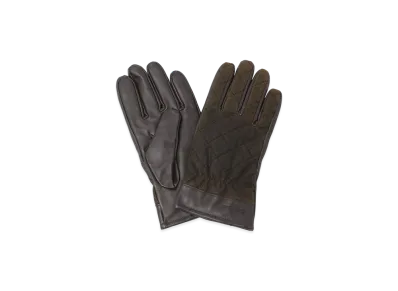 Barbour Dalegarth Gloves "Olive/Brown"