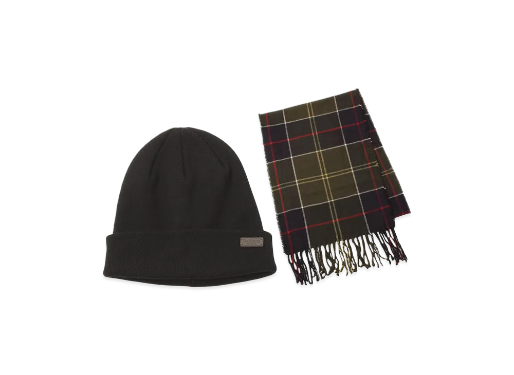 Barbour Gal Beanie Scarf Giftset "Classic"