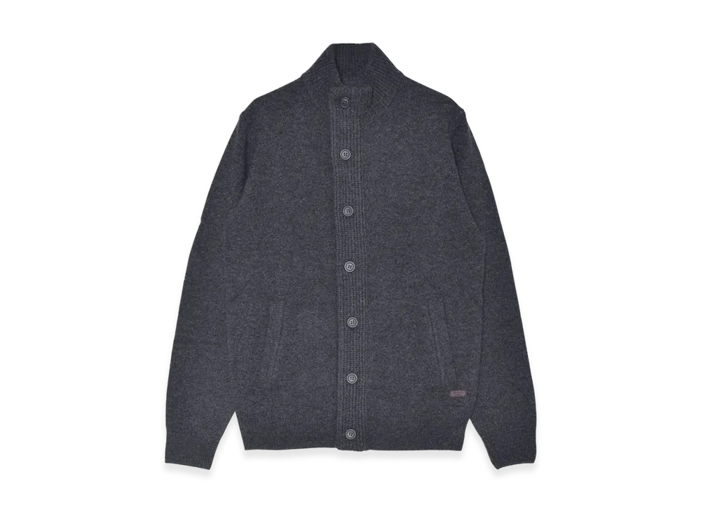 Barbour Ess Patch Knit Jumper "Charcoal Marl"