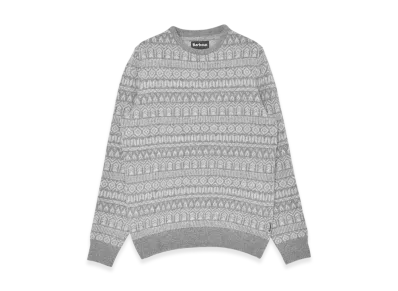 Barbour Stonebeck Crew Sweater "Grey Marl"