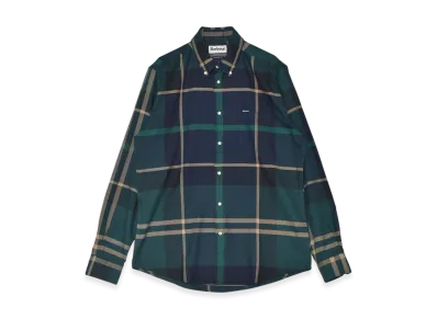 Barbour Chapter Check Overshirt "Green Loch"