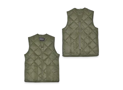 Barbour Large Box Quilt Liner "Fern"