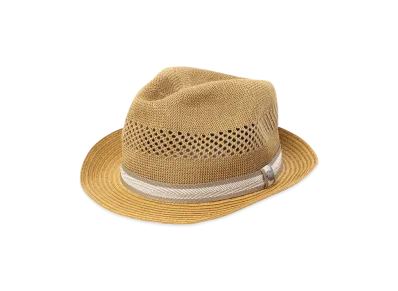 Barbour Craster Trilby Summer Hat "Dark Tan"