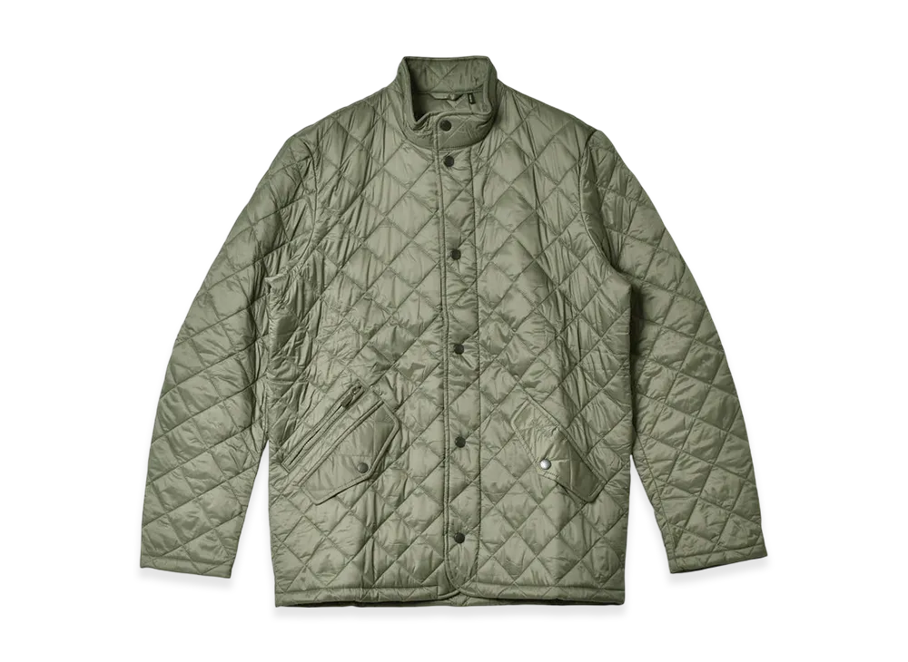 Barbour Flyweight Chelsea Quilt Jkt "Dusty Olive"