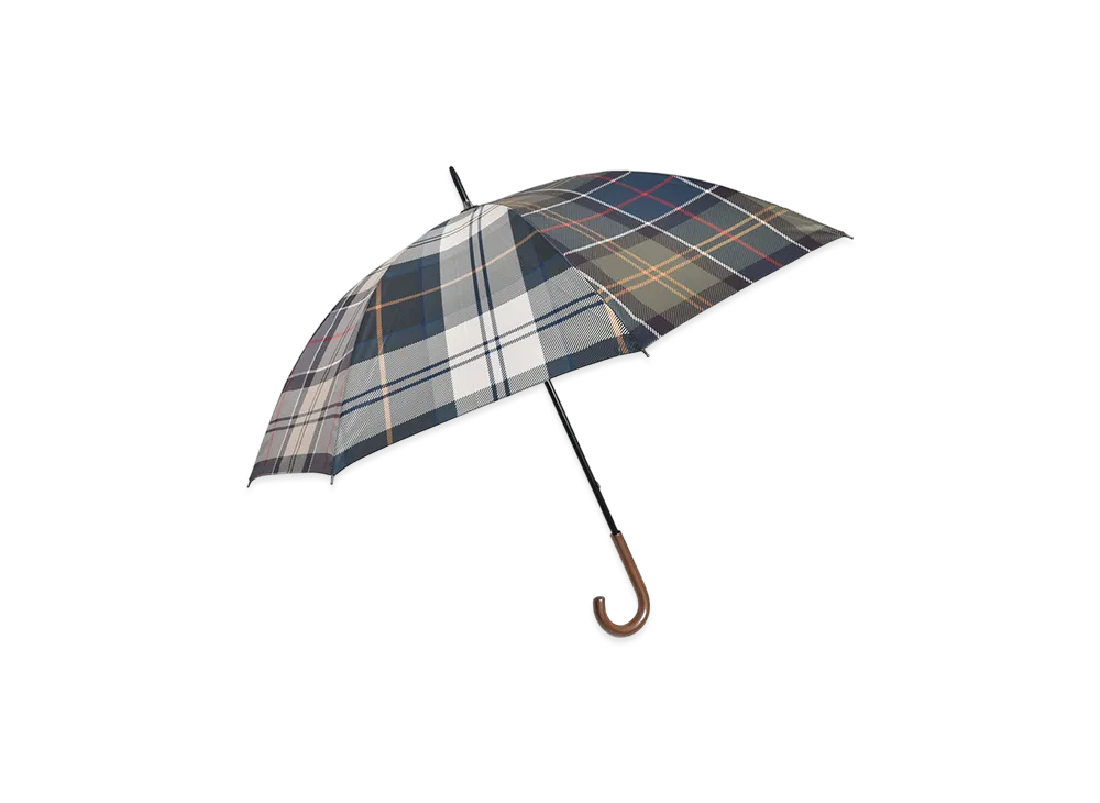 Barbour Full Length Umbrella "Mix Tartan Check"