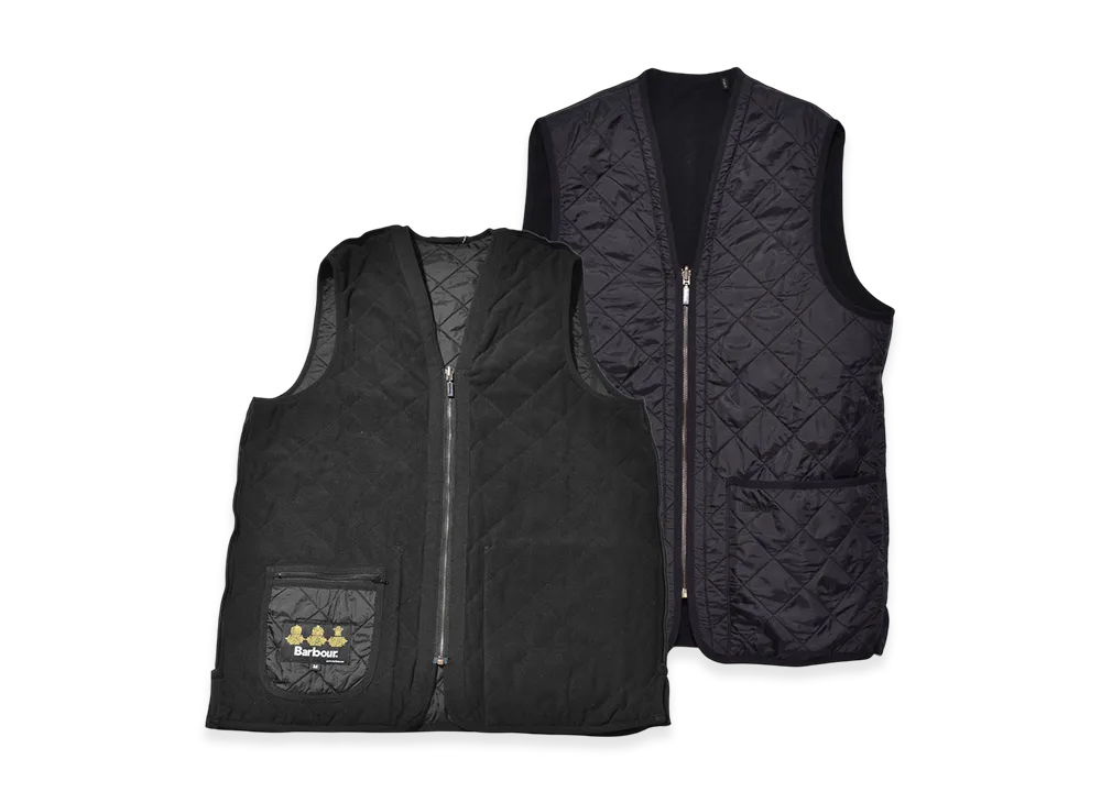 Barbour Polarquilt Zip In Liner "Black"