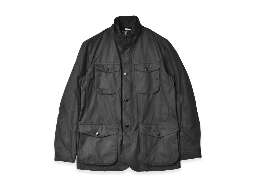 Barbour Ogston Wax Jacket "Black"