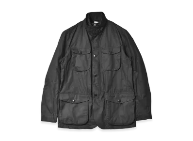 Barbour Ogston Wax Jacket "Black"