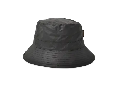 Barbour Wax Bucket Hat "Black"