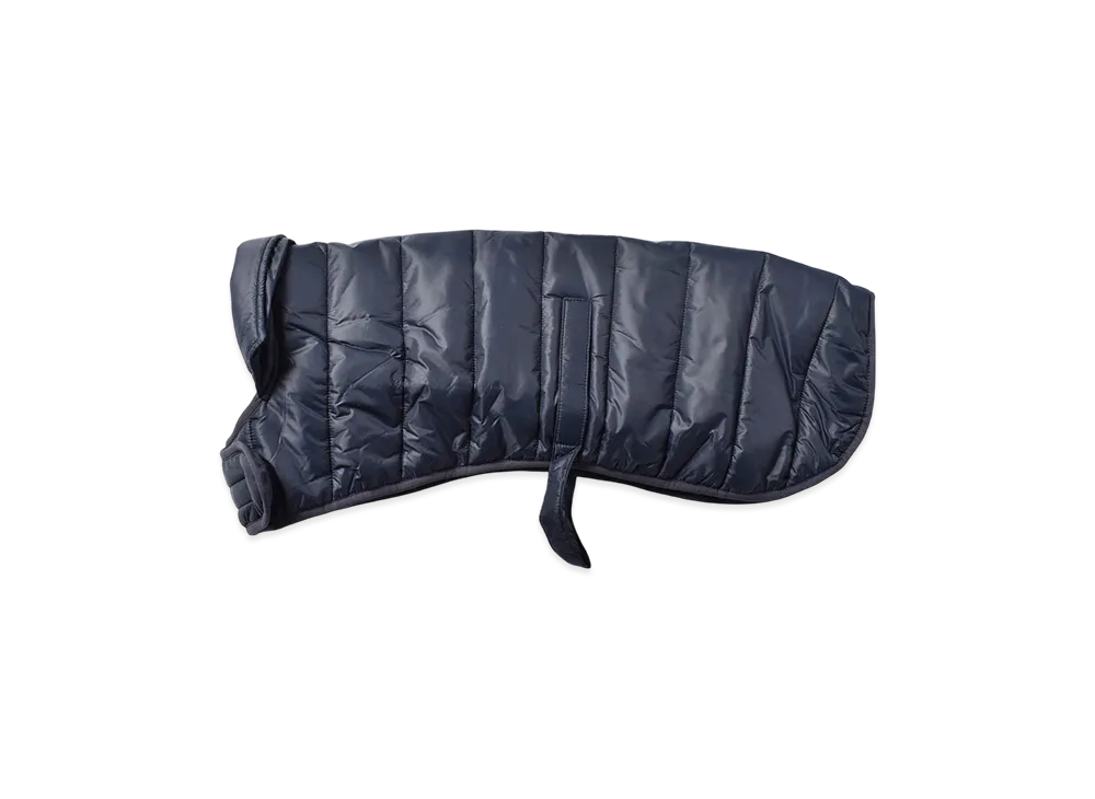 Barbour Baffle Quilt Dog Coat "Navy"