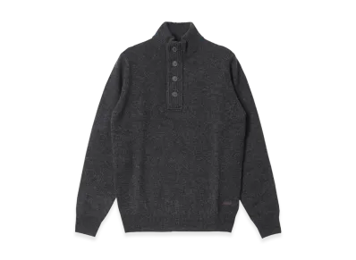 Barbour Essential Patch Sweater "Charcoal"