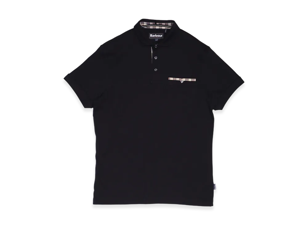 Barbour Corpatch S/S Polo "Black"