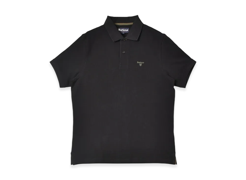 Barbour Lightweight Sport Ss Polo "Black"